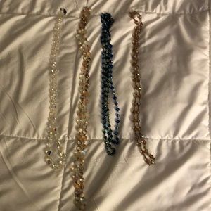 All four crystal necklaces for $20